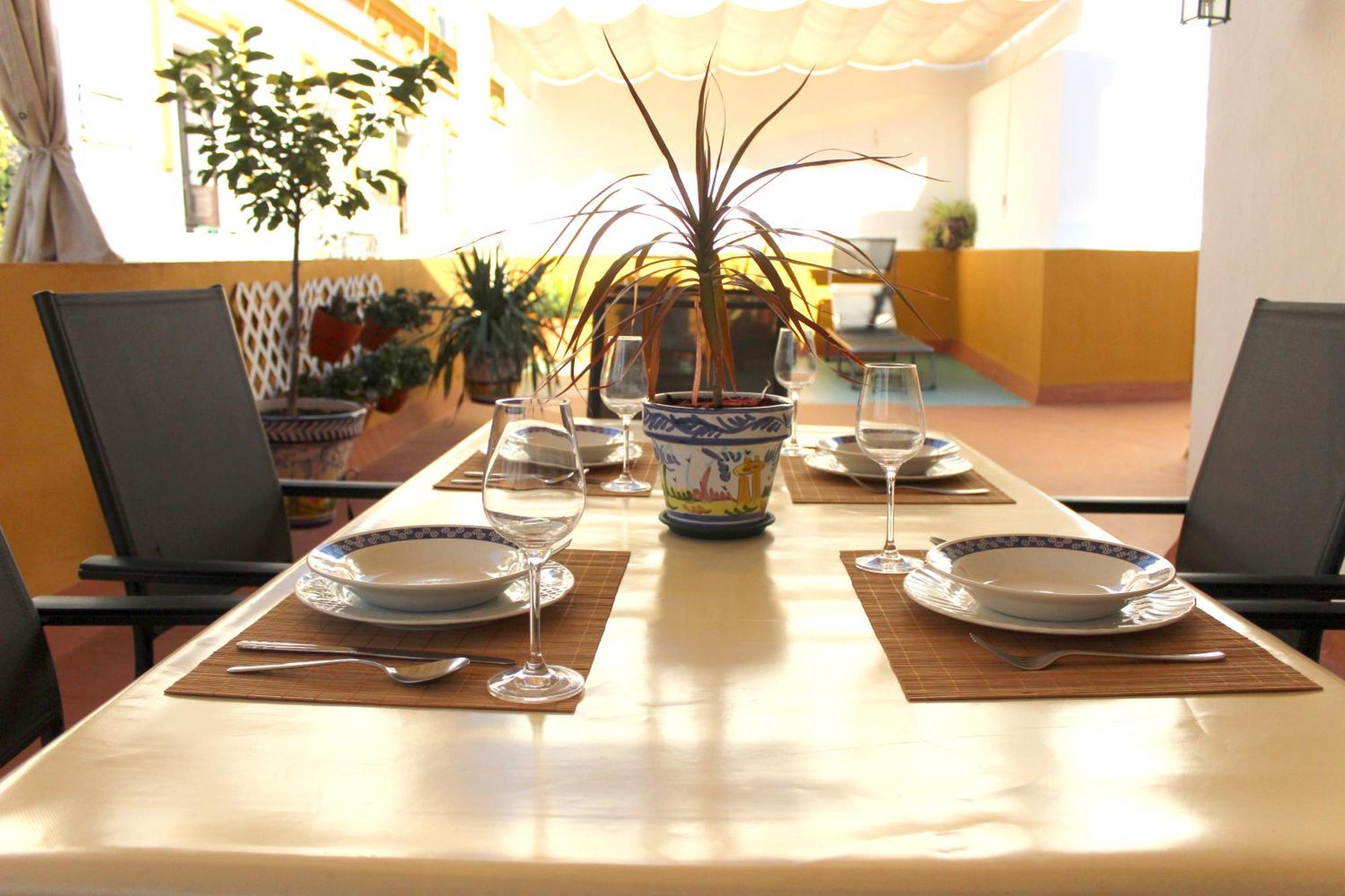 Duplex Acogedor Con Gran Terraza En Pleno Centro De Sevilla! ภายนอก รูปภาพ